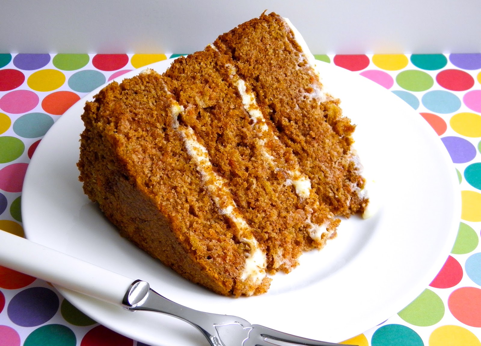 Triple Layer Carrot Spice Cake