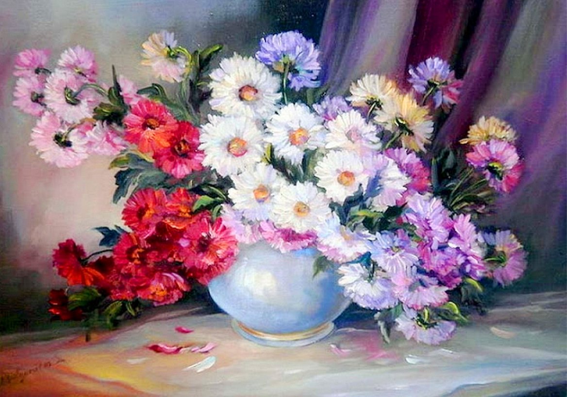 Fotos De Pinturas Famosas De Flores