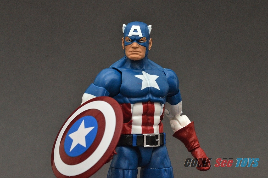 Captain America 6" Marvel Legends Captain America BAF Red Skull Figure
