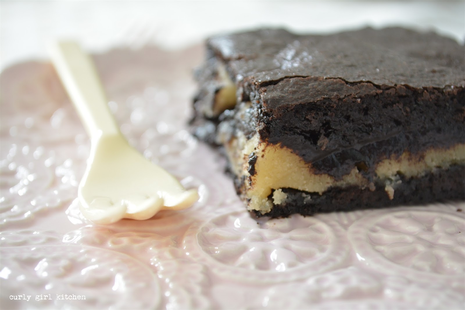 Curly Girl Kitchen Sweet Almond Paste Fudge Brownies