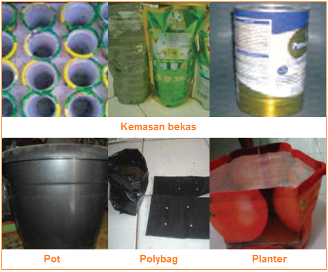 Bahan, Alat, dan Tahapan Budidaya Hidroponik Secara Sederhana | Macam-Macam Alternatif Wadah Tanam
