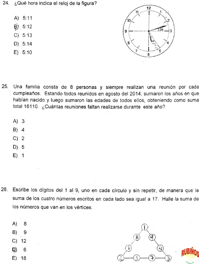 SOLUCIONARIO UNTELS 2024 2023 II EXAMEN ADMISIÓN UNIVERSIDAD