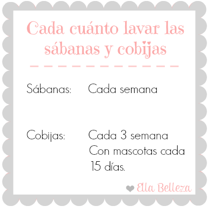 Cada cuánto lavar las sábanas y cobijas