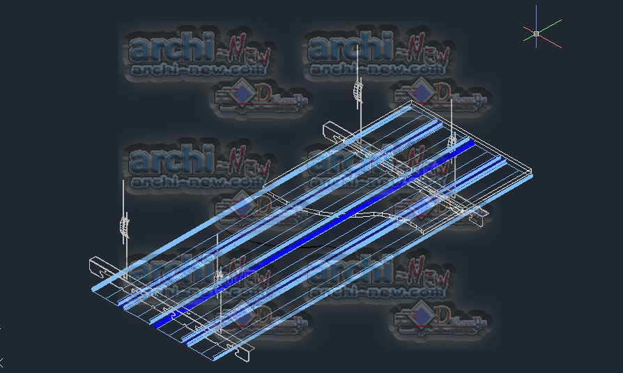 Download Autocad Cad Dwg File Suspended Ceiling 3d Archi New