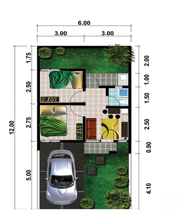 Rumah Type 29 Minimalis Dan Mungil Cocok Untuk Keluarga Anda