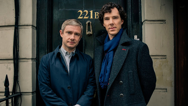 Resultado de imagem para Sherlock: Holmes e Watson estampam imagem oficial da 4ª temporada