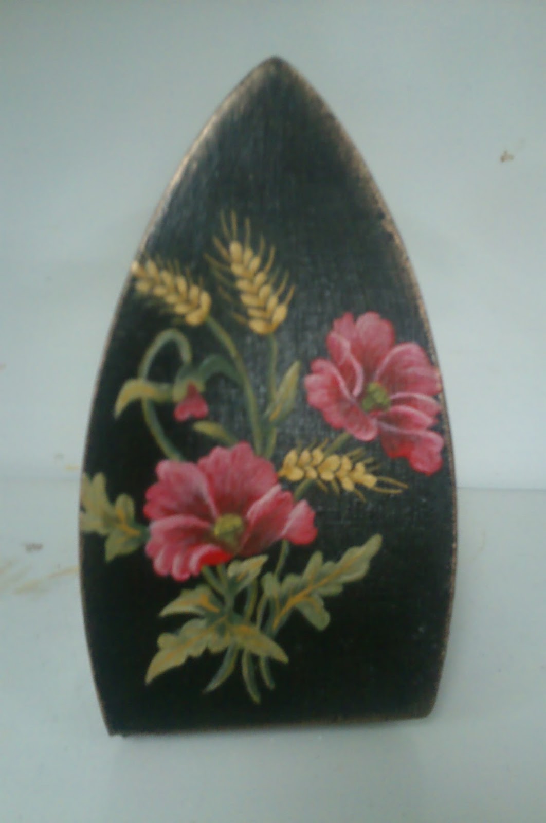 manualideasjcobos Plancha antigua pintada a mano