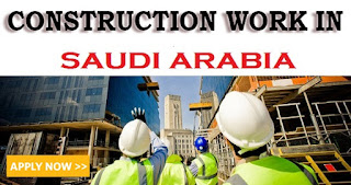 Image result for Construction vacancies saudi arabia