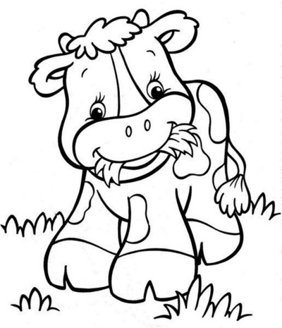baby farm animal printable coloring pages - photo #22
