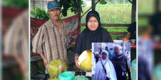 Perjuangan Penuh Haru Suami Istri Pedagang Bakso Dan Es Kelapa Muda Yang Bisa Tunaikan Umroh