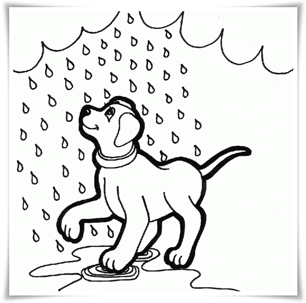 Ausmalbilder zum Ausdrucken: Ausmalbilder Hunde