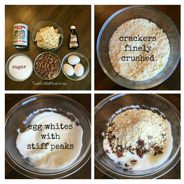 Sweet Little Bluebird Vintage Soda Cracker Pie