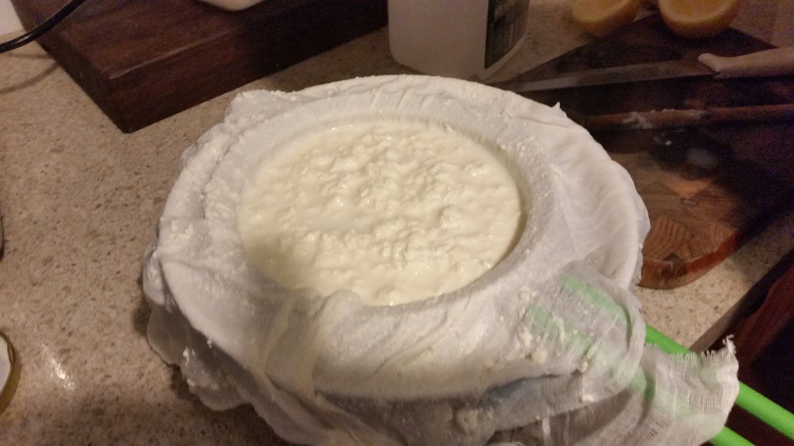 All the Blue Day How to Make Paneer Cheese