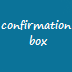 show confirmationbox in javascript