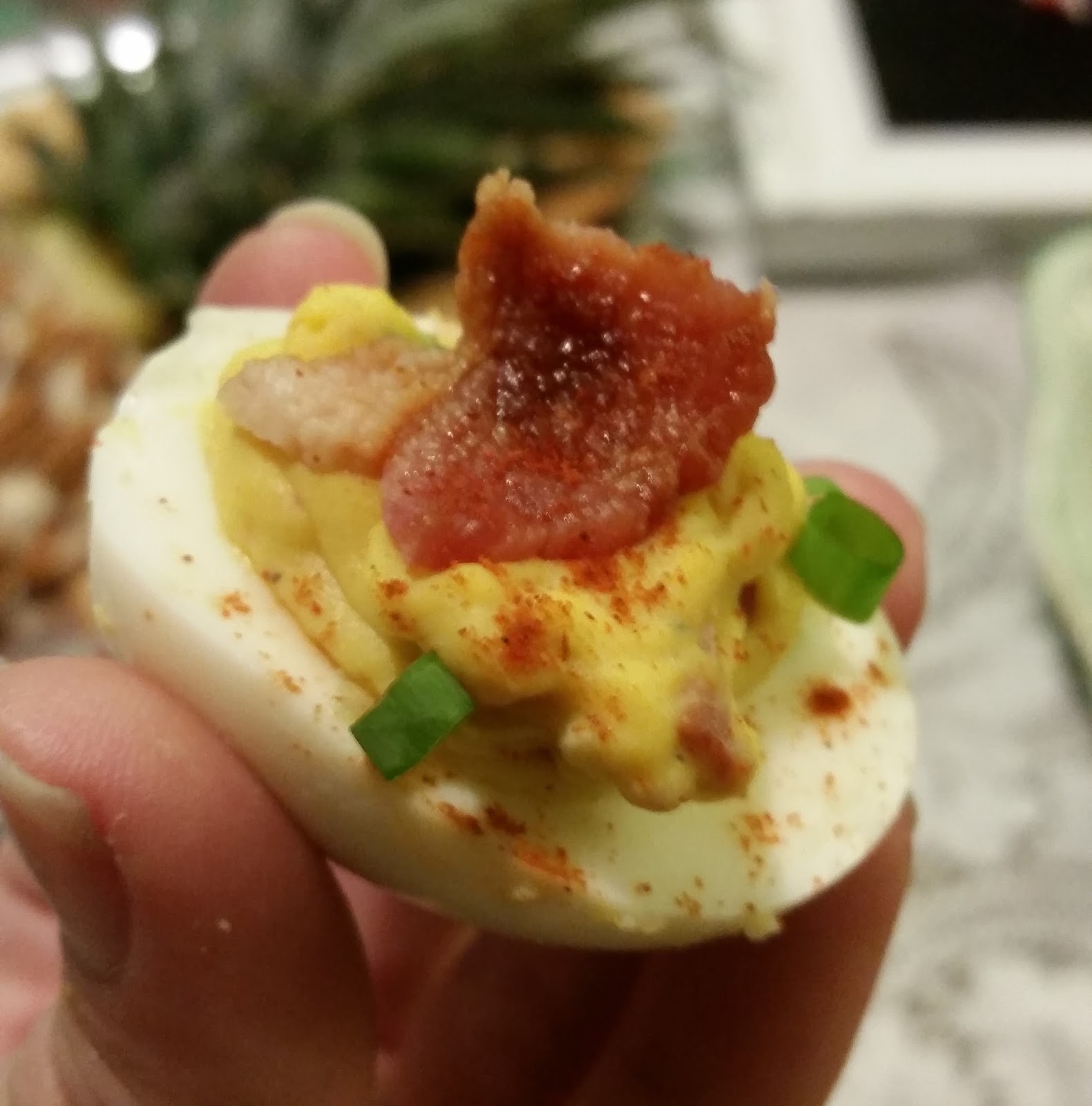Jalapeno Bacon Deviled Eggs