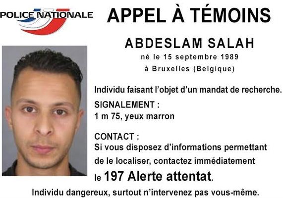 paris terror attack suspect  Abdeslam Salah