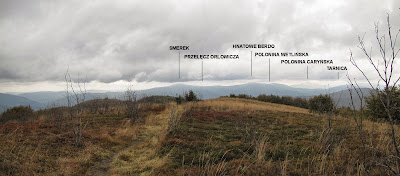 Panorama z Jasła na wschód i północny wschód. Panorama z Jasła na wschód i północny wschód.