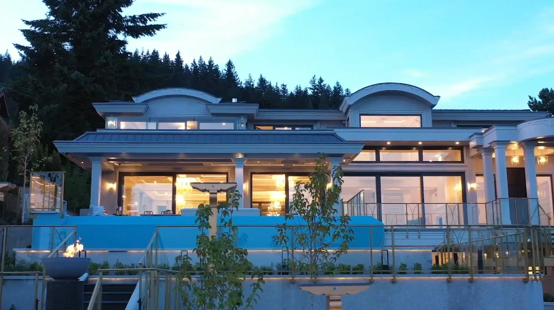 29 Interior Design Photos vs. 1103 Gilston Rd, West Vancouver Luxury Home Tour
