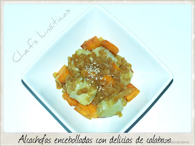 http://chefslunaticas.blogspot.com.es/2016/06/alcachofas-encebolladas-con-delicias-de.html