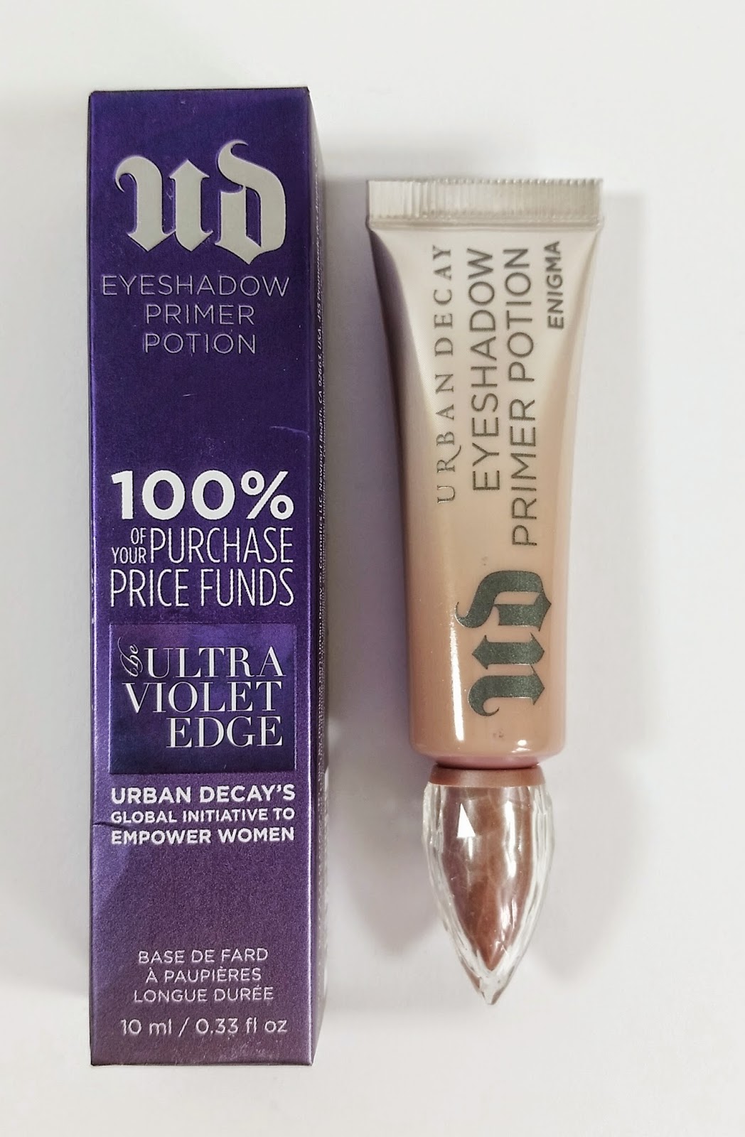 Urban Decay Eyeshadow Primer Potion Enigma Review and Swatches The