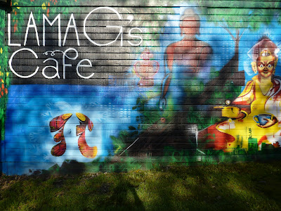 Lama G’s Café Mural – Fremont