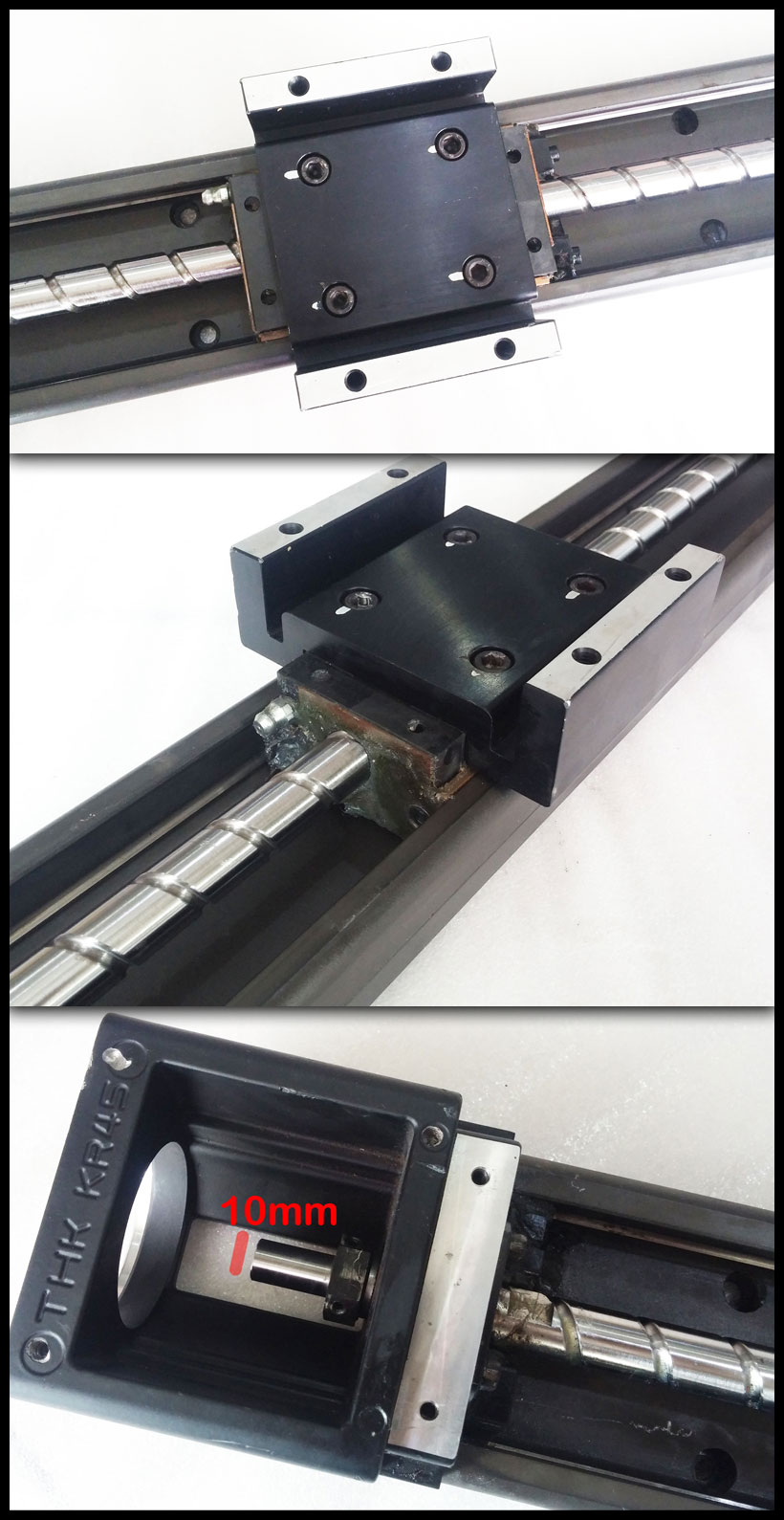 2nd MACHINE Linear guide actuator, KR45, 600mm travel length, THK