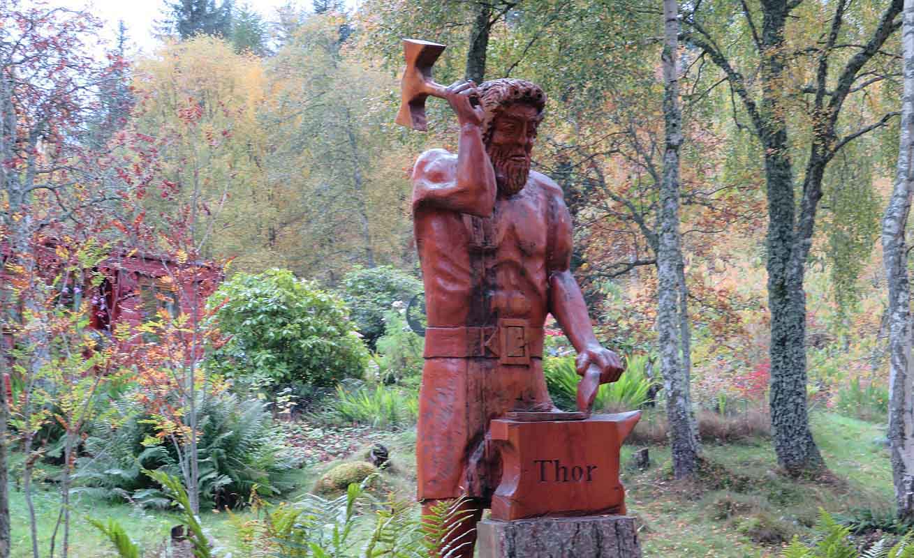 Alex and Bob`s Blue Sky Scotland Cat's Back. Cnoc Mor. A Fairy Tale