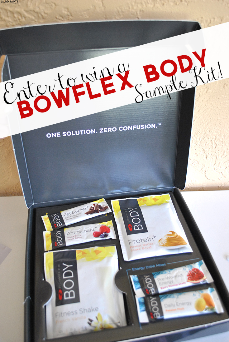My Dessert Solution with Zero Confusion: Bowflex Body + a Sample Kit Giveaway