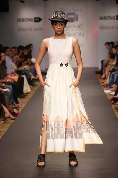 High Slits with Sheer Accents