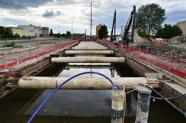 Baustelle Neubau der S-Bahn Verbindung Berlin Hbf - Nordring, S21, Döberitzer Straße 3, 10557 Berlin, 15.06.2013