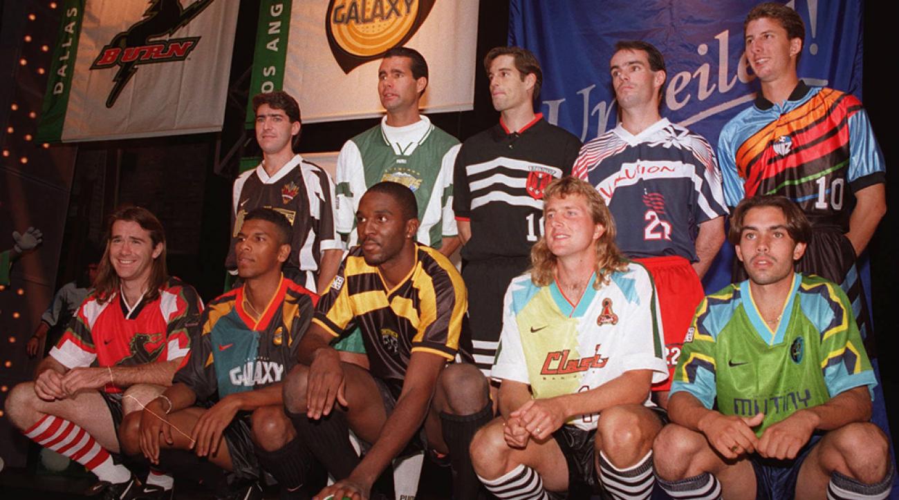 25 Years Of MLS - Here Are All Inaugural, 1996 MLS Jerseys - Insane Launch  Video & Kits - Footy Headlines