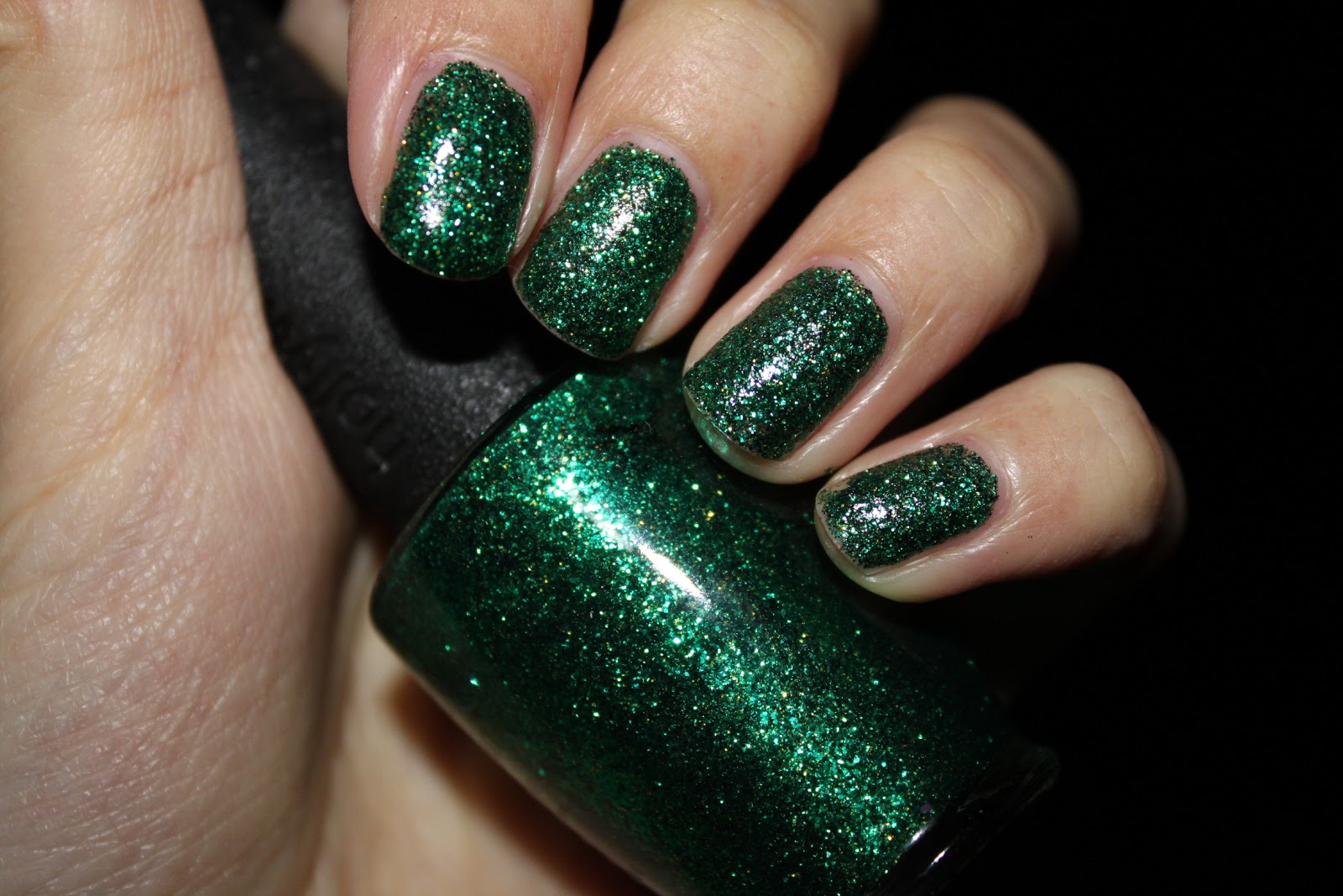 Green and White Ombre Nail Design - wide 7