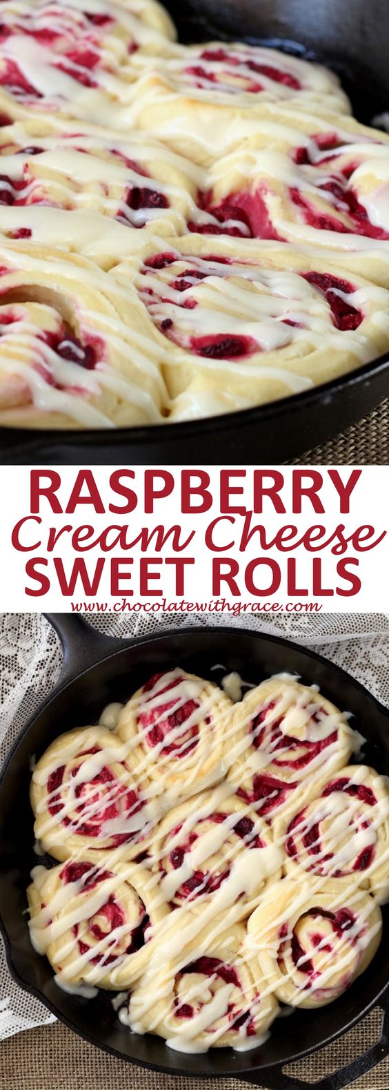 Raspberry Cream Cheese Sweet Rolls Sweetiest Plate