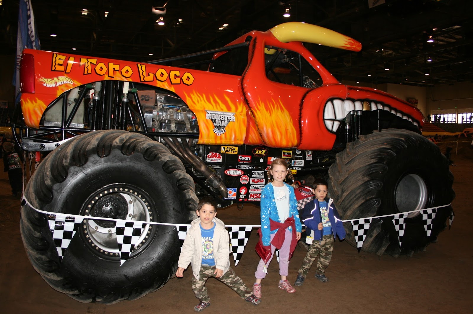 Bonggamom Finds: Rainy Day Monster Jam: a completely new and awesome  experience