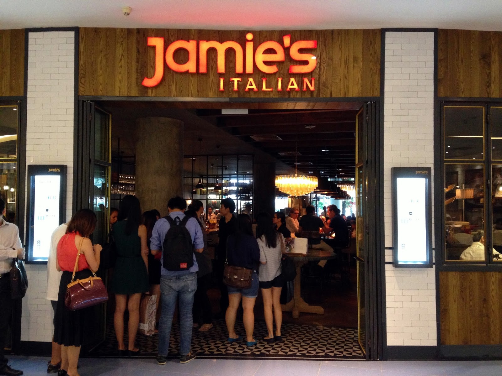 FoodieFC Jamie's Italian Restaurant in Singapore (Vivocity)