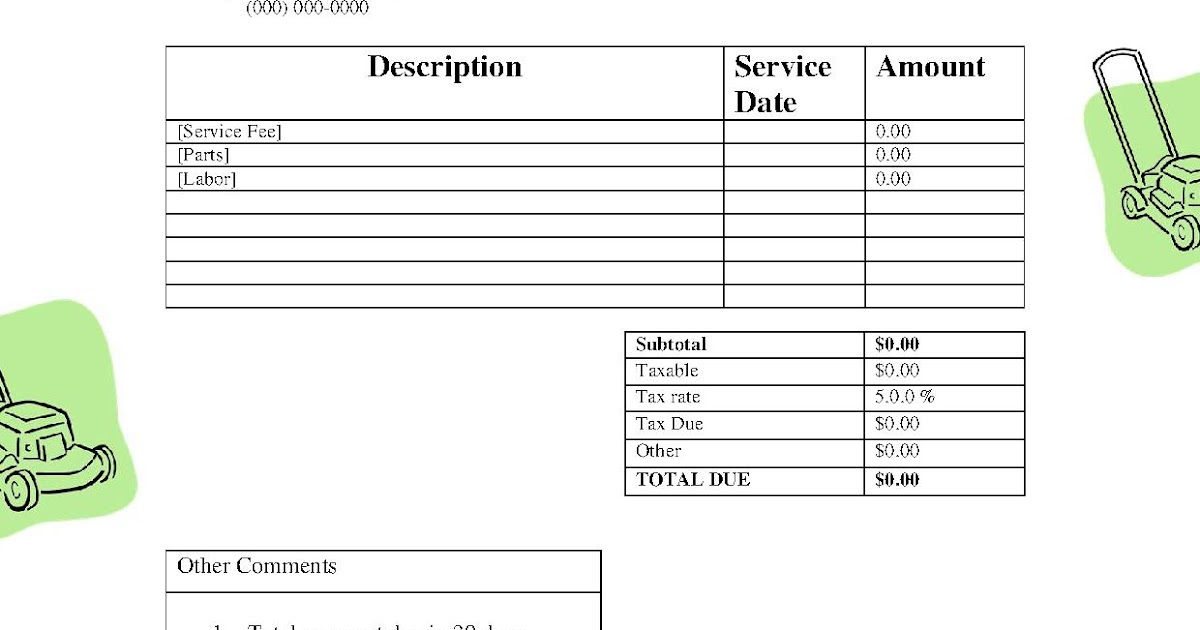 free-printable-templates-free-lawn-service-lanscaping-business-invoice-template