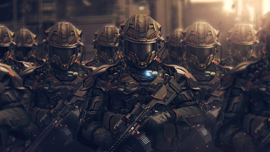 Sci-Fi, Soldiers, 4K, #84