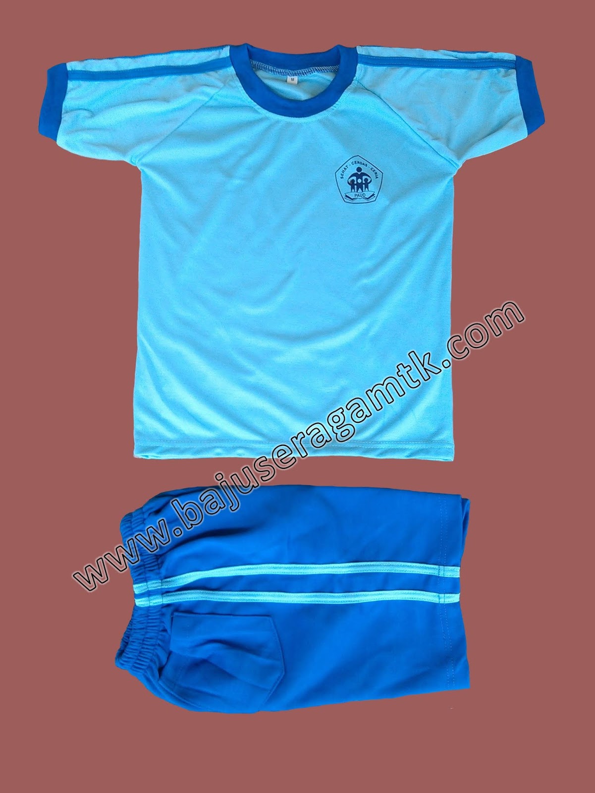 Jual Baju Seragam Olahraga Tk Paud Strip Lengan Toko Baju Seragam Tk Paud Dan Tpa Produksi Seragam Tk Bisa Jahit Pesan Model Sesuai Selera