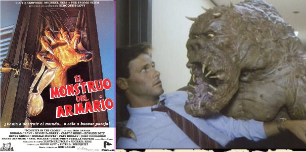 El monstruo del armario, película El monstruo del armario, película