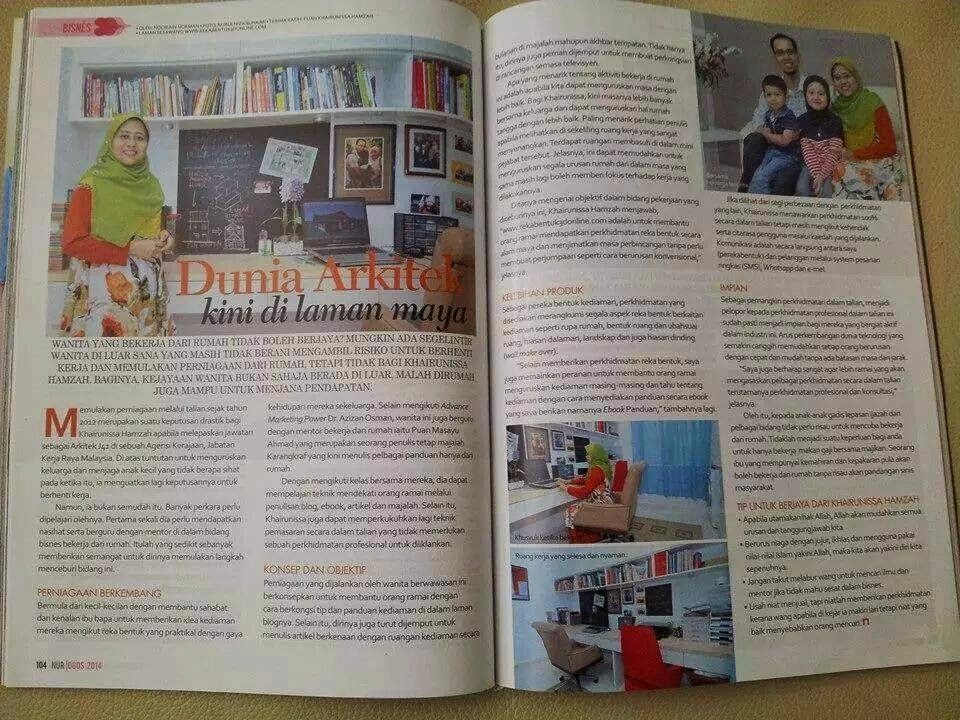 Penulis Di Majalah NUR 2014