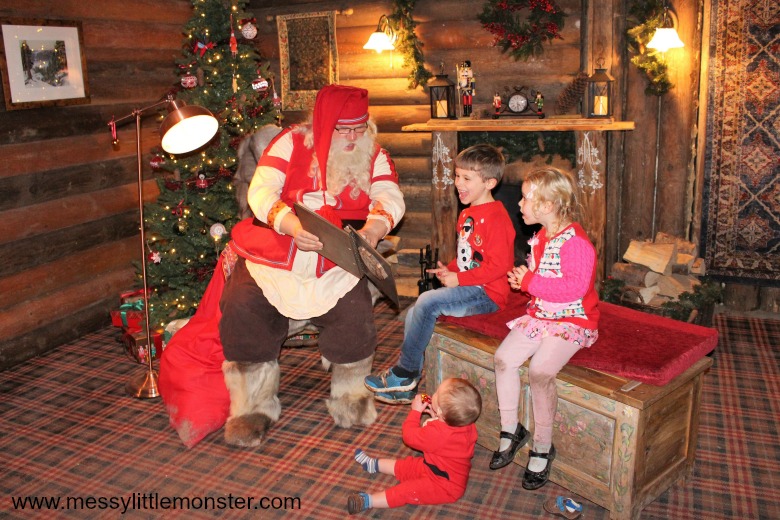 Lapland uk review - Meeting Santa