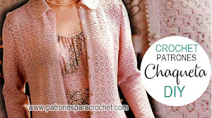 Chaqueta super femenina a crochet / Patrones