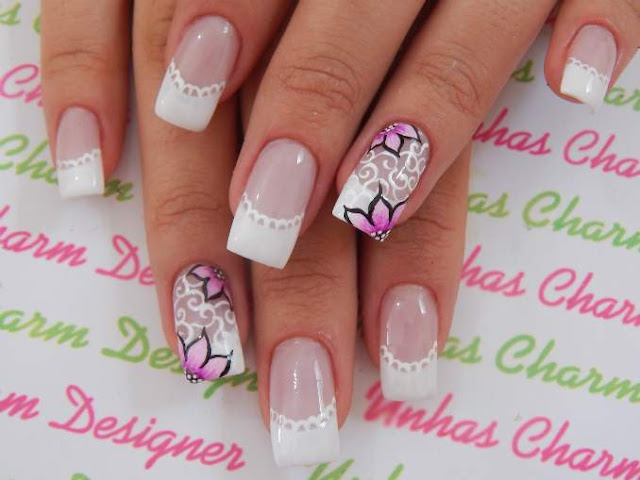 Unhas Decoradas Francesinha Unhas Decoradas Francesinha