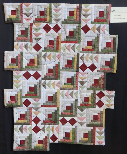 Méli-mélo par Martine Berney - Exposition de quilts - Patchmania 2017 à L'Abbaye Méli-mélo par Martine Berney - Exposition de quilts - Patchmania 2017 à L'Abbaye