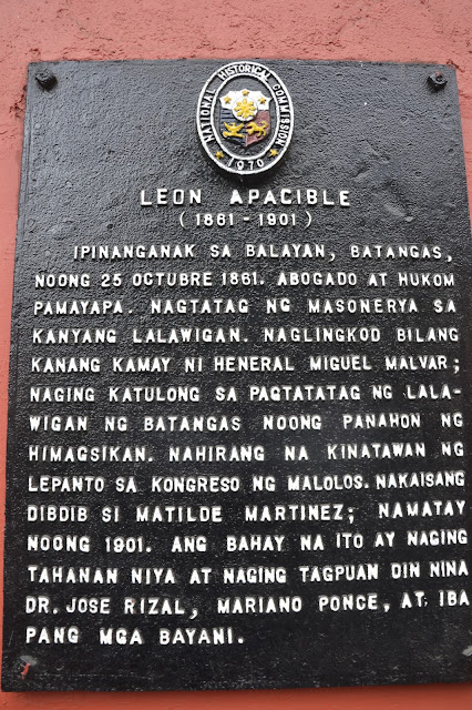 thingstodoinsingapore: Batangas: Museo Apacible Lemery Highway inwards the town of Taal inwards Batangas thingstodoinsingapore: Batangas: Museo Apacible