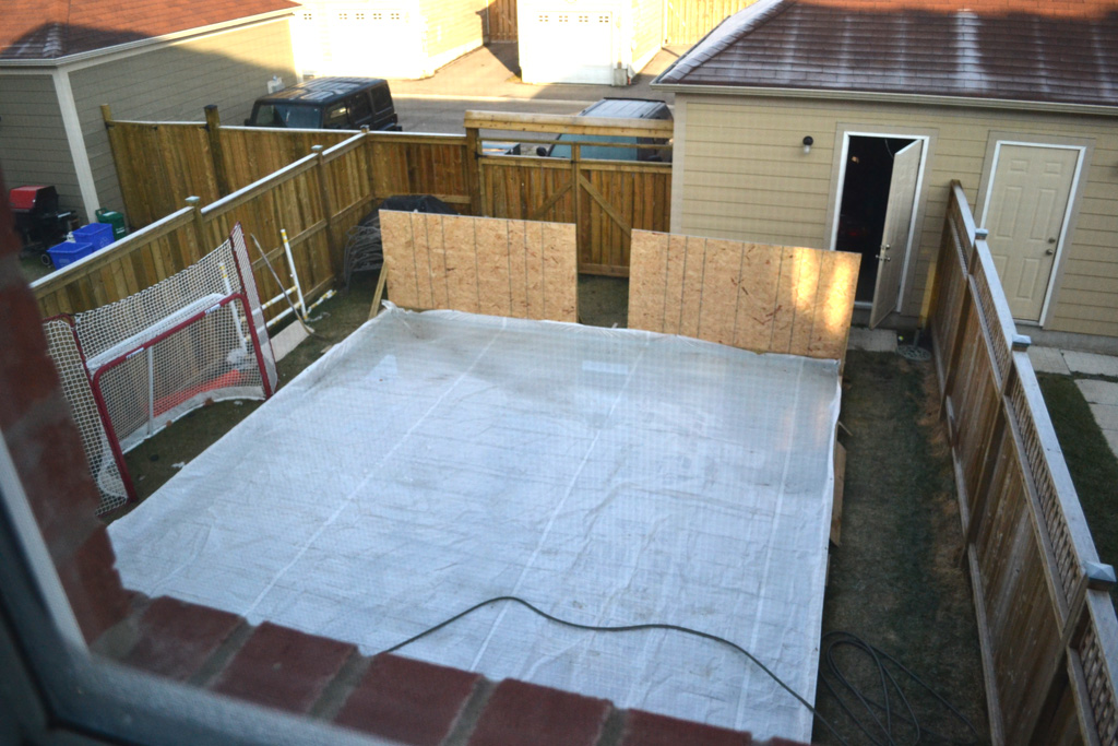 I Parent Twins Blog about Twins DIY Backyard Ice Rink