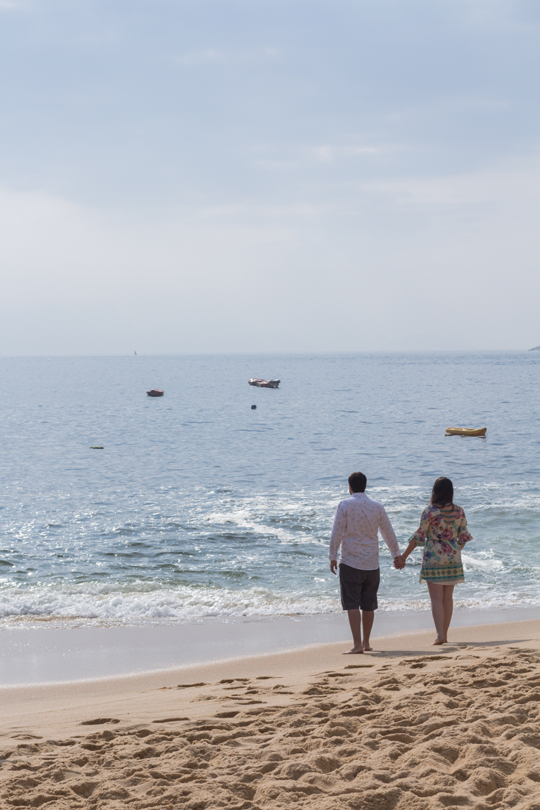 Ensaio de casal Praia Vermelha
