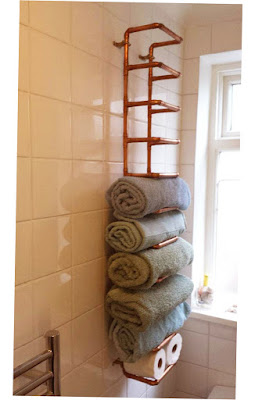 Image for DIY Bath Towel Storage Ideas Simple Design and Latest Style 2016