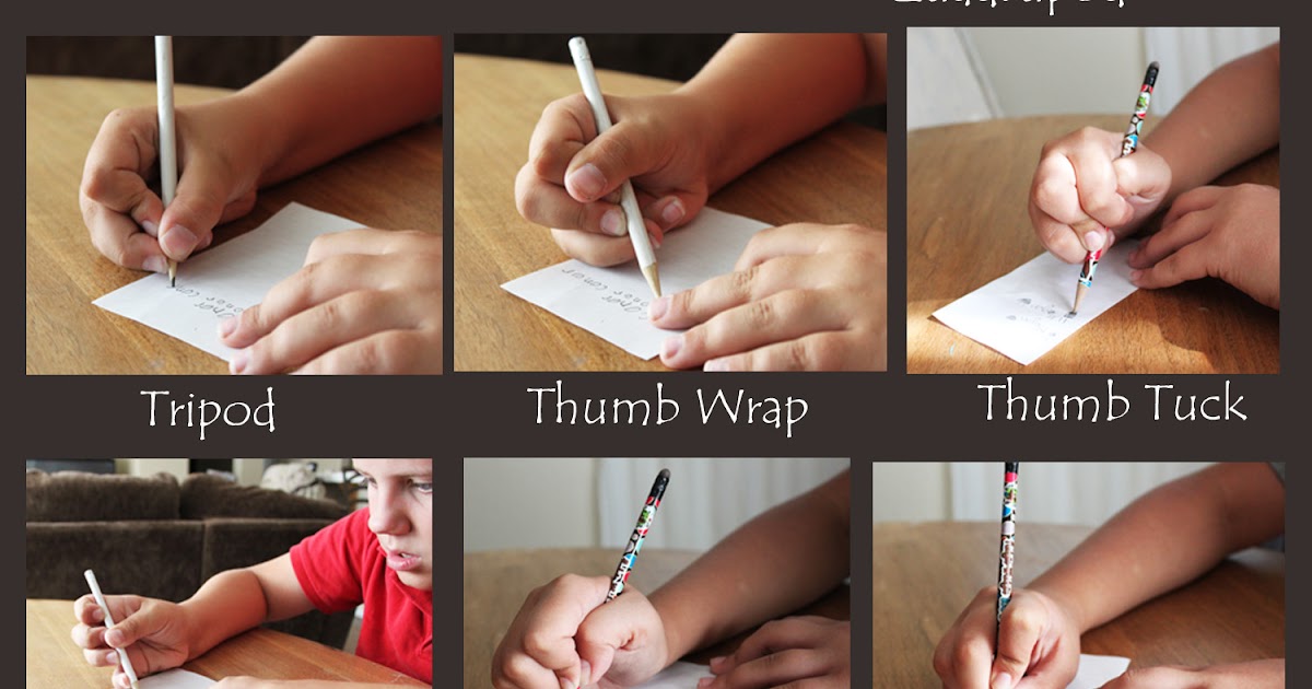 thumb wrap pencil grip Thumb wrap pencil grip