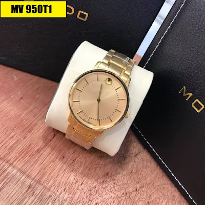 Đồng hồ nam Movado MV 950T1 mặt vàng